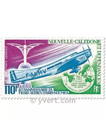 n° 131 -  Timbre Nelle-Calédonie Poste aérienne 2