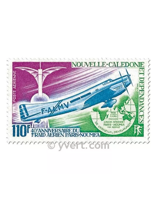 n° 131 -  Timbre Nelle-Calédonie Poste aérienne