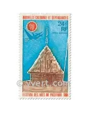 n° 132 -  Timbre Nelle-Calédonie Poste aérienne