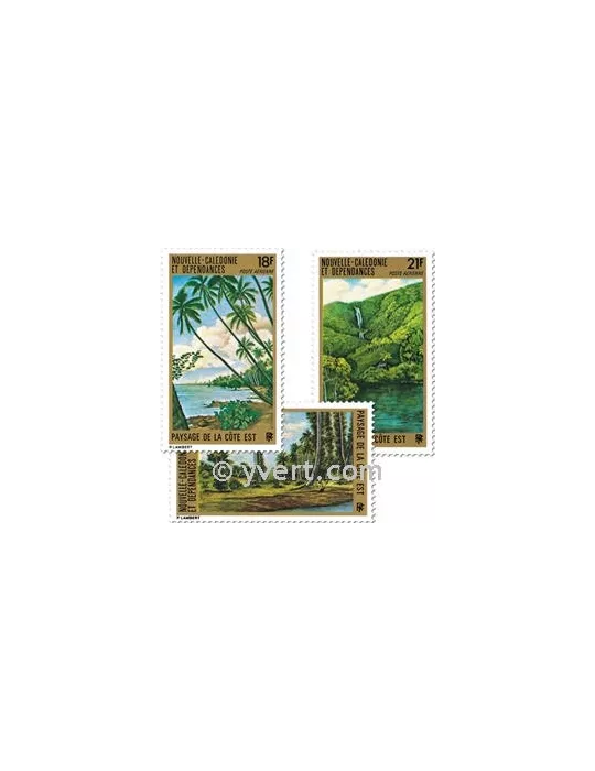 n° 135/137 -  Timbre Nelle-Calédonie Poste aérienne