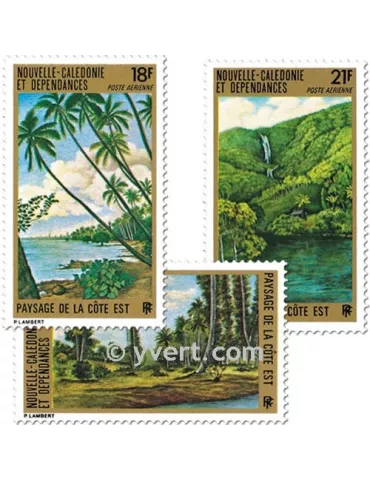 n° 135/137 -  Timbre Nelle-Calédonie Poste aérienne 2
