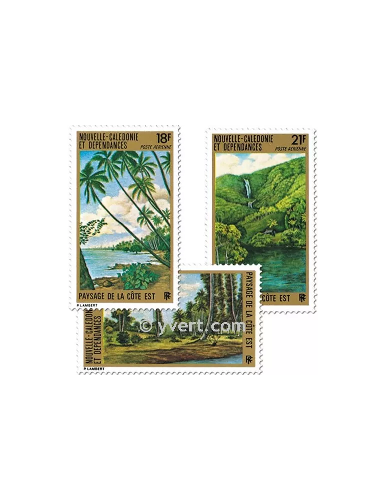 n° 135/137 -  Timbre Nelle-Calédonie Poste aérienne