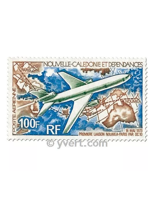 n° 144 -  Timbre Nelle-Calédonie Poste aérienne