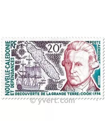 n° 154/158 -  Timbre Nelle-Calédonie Poste aérienne 2