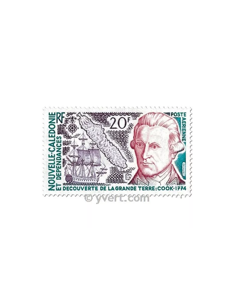 n° 154/158 -  Timbre Nelle-Calédonie Poste aérienne