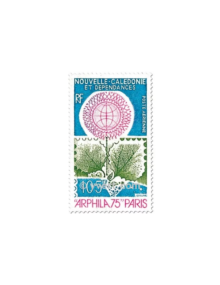 n° 166 -  Timbre Nelle-Calédonie Poste aérienne