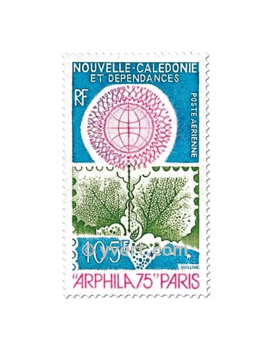 n° 166 -  Timbre Nelle-Calédonie Poste aérienne