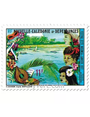 n° 176 -  Timbre Nelle-Calédonie Poste aérienne 2