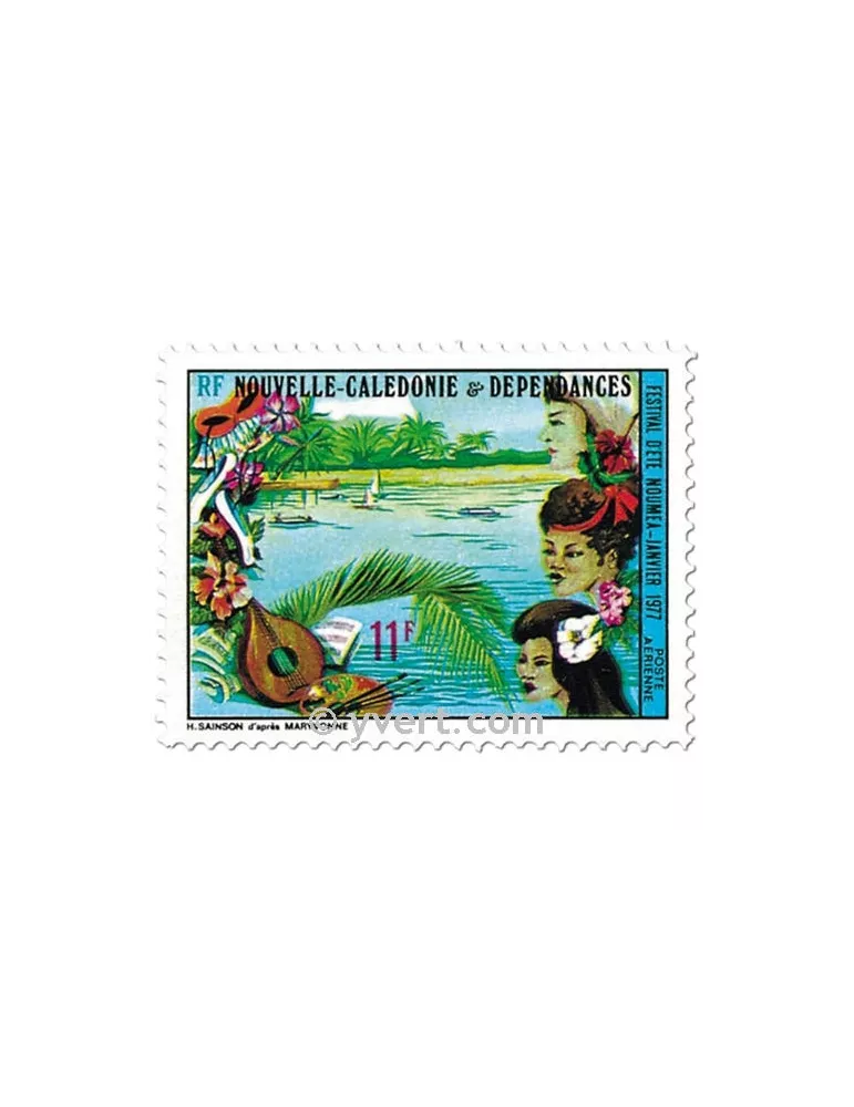 n° 176 -  Timbre Nelle-Calédonie Poste aérienne