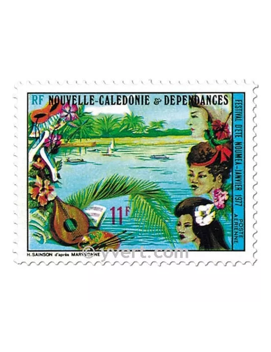 n° 176 -  Timbre Nelle-Calédonie Poste aérienne