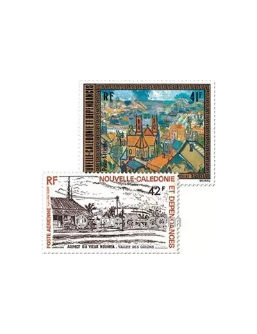 n° 182/183 -  Timbre Nelle-Calédonie Poste aérienne