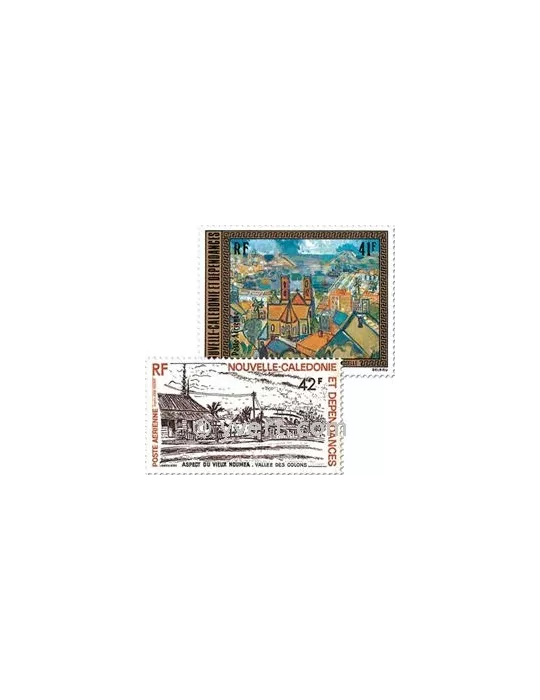 n° 182/183 -  Timbre Nelle-Calédonie Poste aérienne