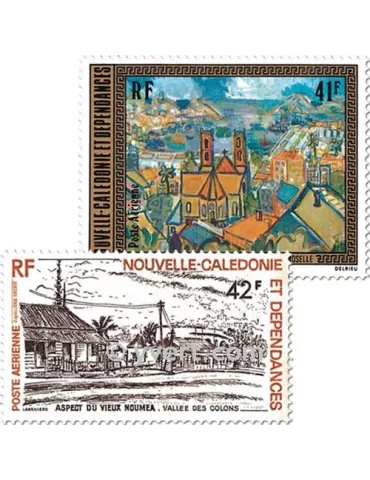 n° 182/183 -  Timbre Nelle-Calédonie Poste aérienne 2