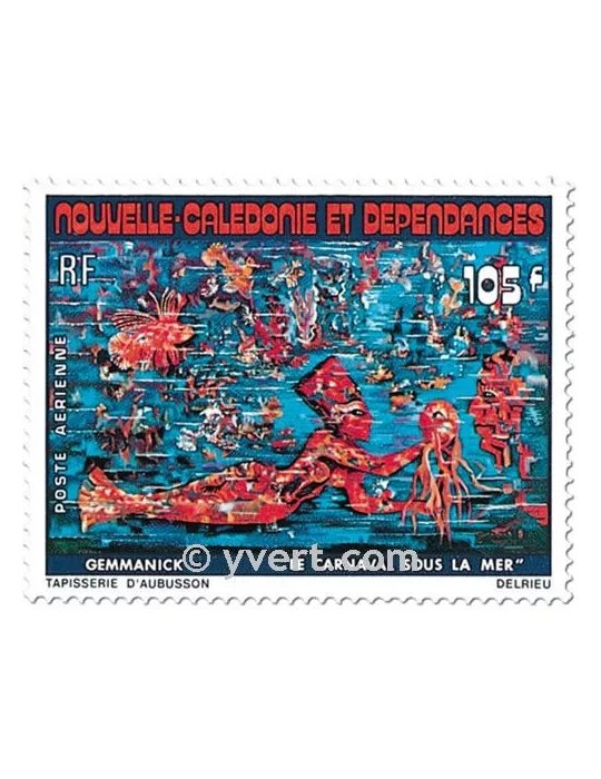 n° 185 -  Timbre Nelle-Calédonie Poste aérienne