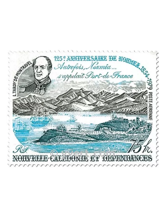 n° 195 -  Timbre Nelle-Calédonie Poste aérienne