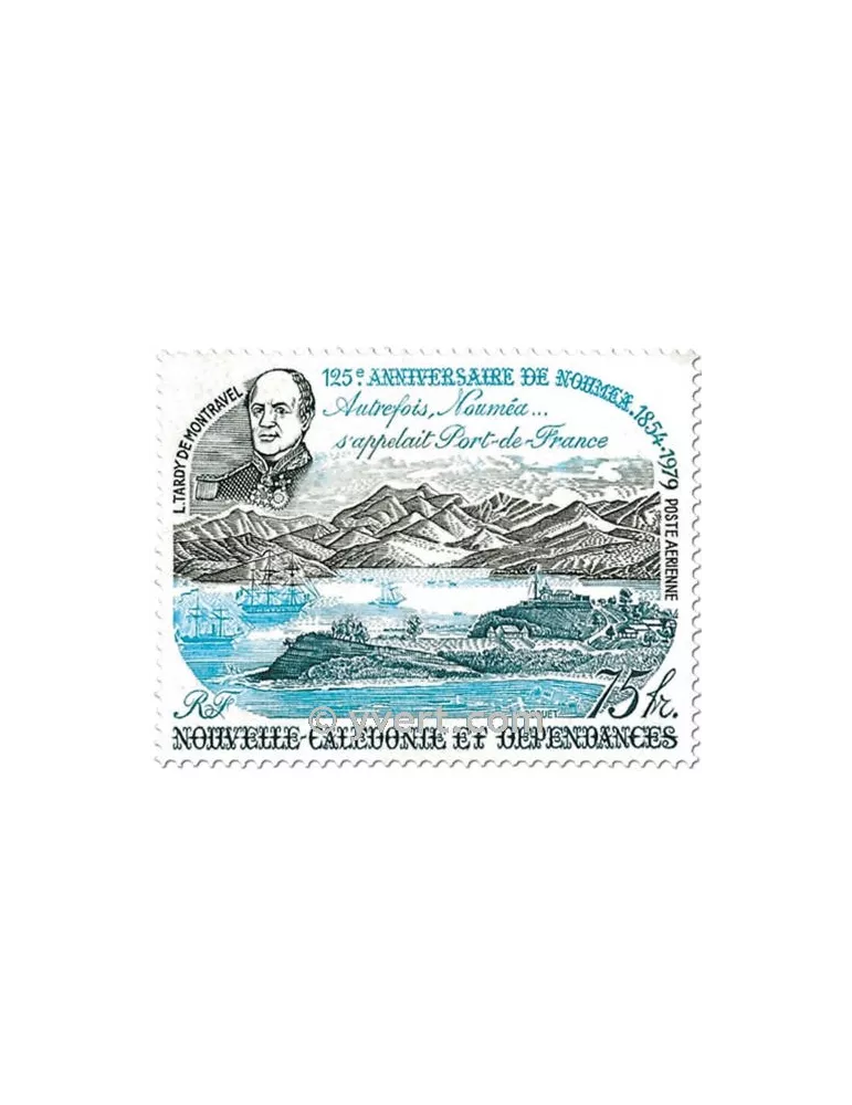 n° 195 -  Timbre Nelle-Calédonie Poste aérienne
