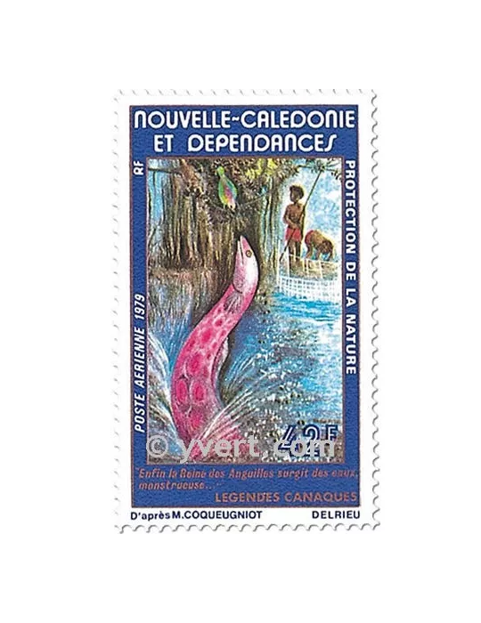 n° 196 -  Timbre Nelle-Calédonie Poste aérienne