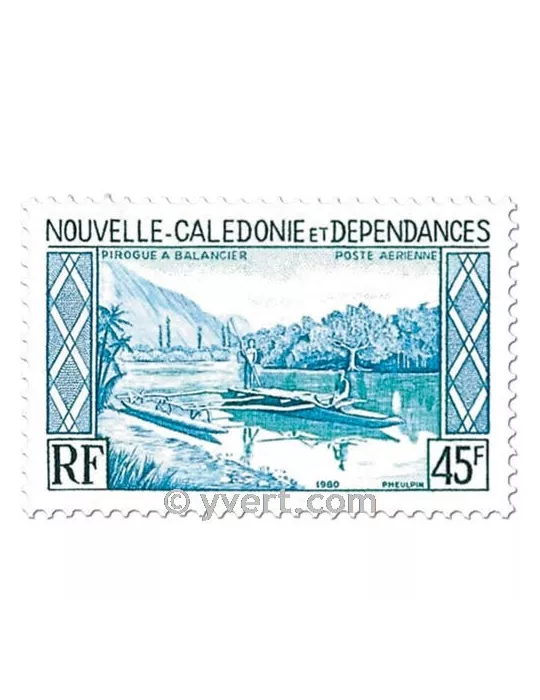 n° 200 -  Timbre Nelle-Calédonie Poste aérienne