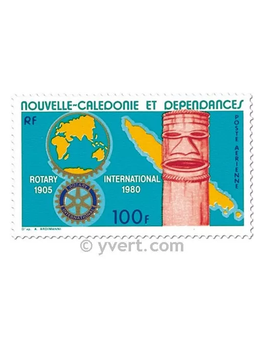 n° 201 -  Timbre Nelle-Calédonie Poste aérienne