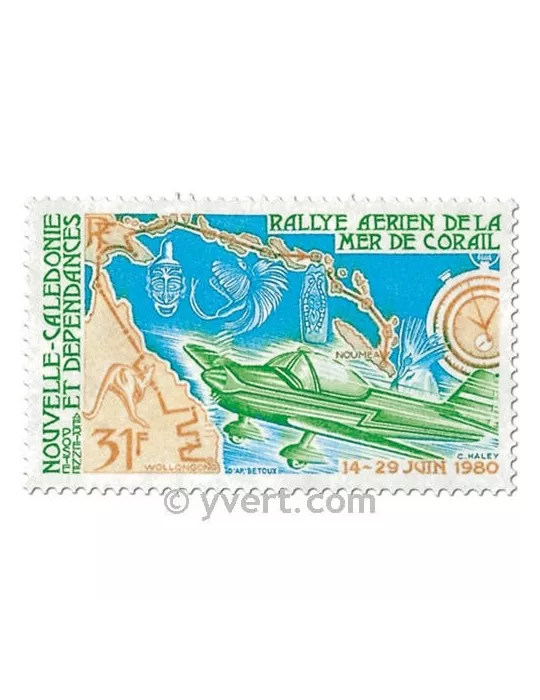 n° 204 -  Timbre Nelle-Calédonie Poste aérienne