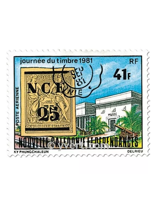 n° 217 -  Timbre Nelle-Calédonie Poste aérienne