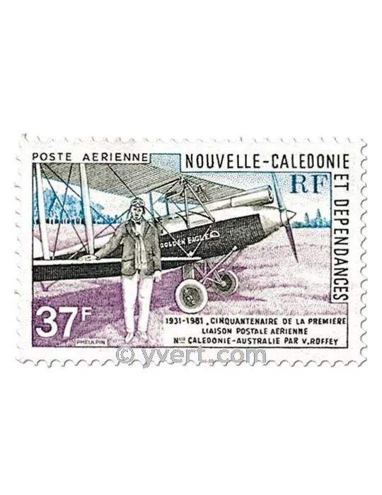 n° 219 -  Timbre Nelle-Calédonie Poste aérienne