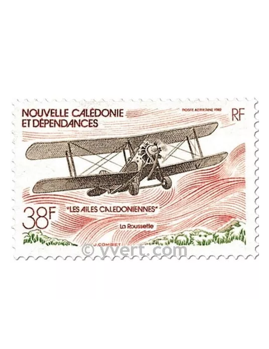 n° 220/221 -  Timbre Nelle-Calédonie Poste aérienne