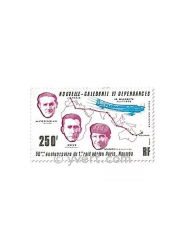 n° 222 -  Timbre Nelle-Calédonie Poste aérienne