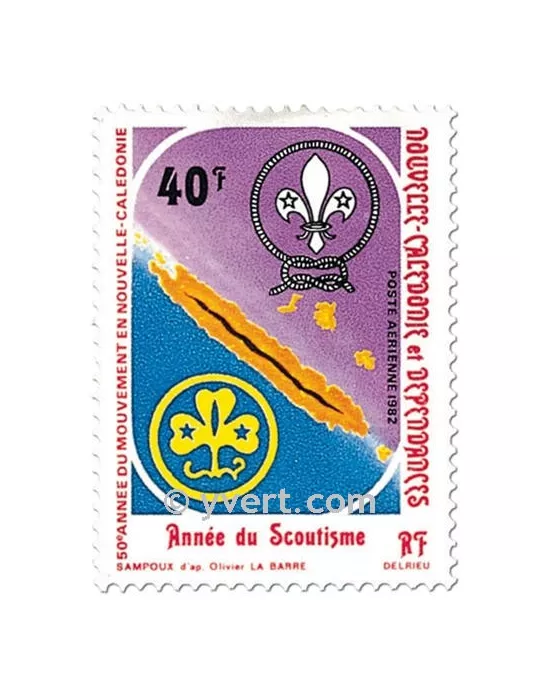 n° 223 -  Timbre Nelle-Calédonie Poste aérienne