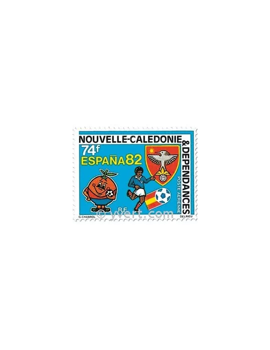n° 225 -  Timbre Nelle-Calédonie Poste aérienne
