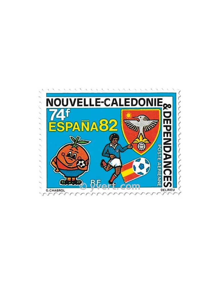 n° 225 -  Timbre Nelle-Calédonie Poste aérienne