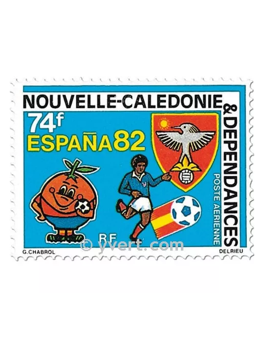 n° 225 -  Timbre Nelle-Calédonie Poste aérienne