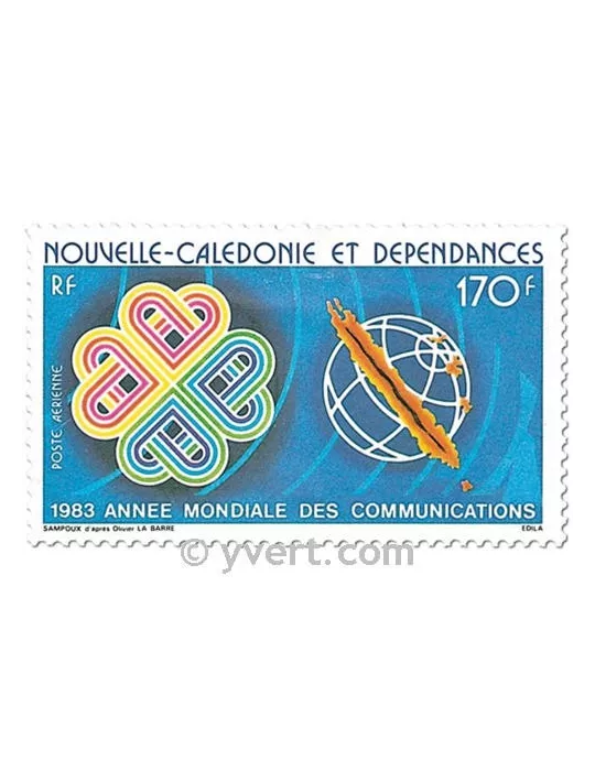 n° 229 -  Timbre Nelle-Calédonie Poste aérienne