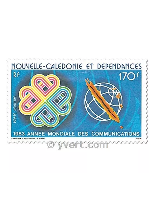 n° 229 -  Timbre Nelle-Calédonie Poste aérienne