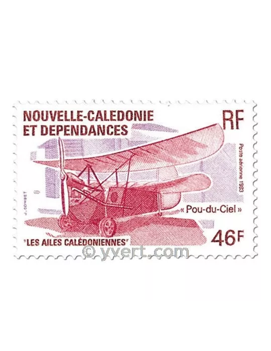 n° 230/231 -  Timbre Nelle-Calédonie Poste aérienne