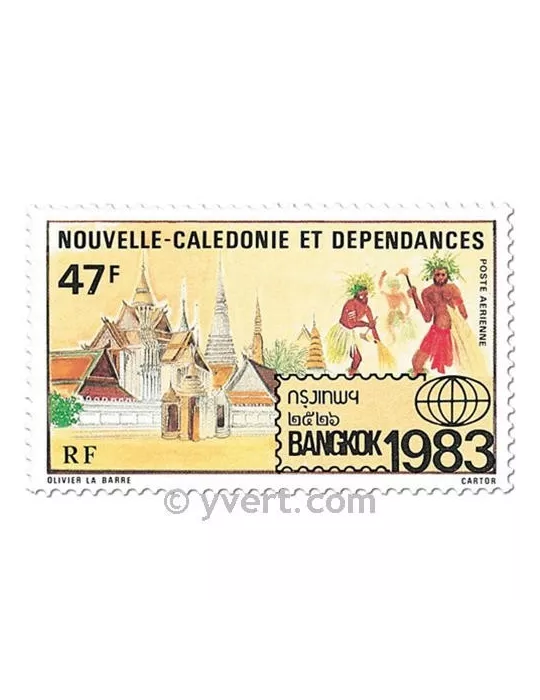 n° 232 -  Timbre Nelle-Calédonie Poste aérienne
