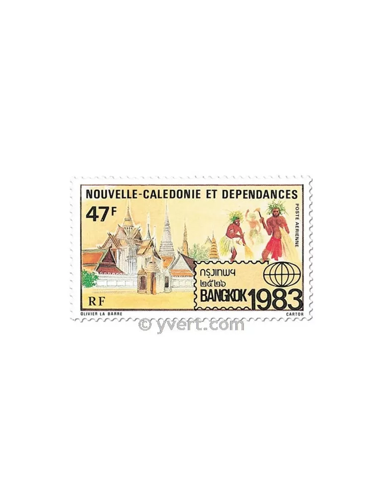 n° 232 -  Timbre Nelle-Calédonie Poste aérienne