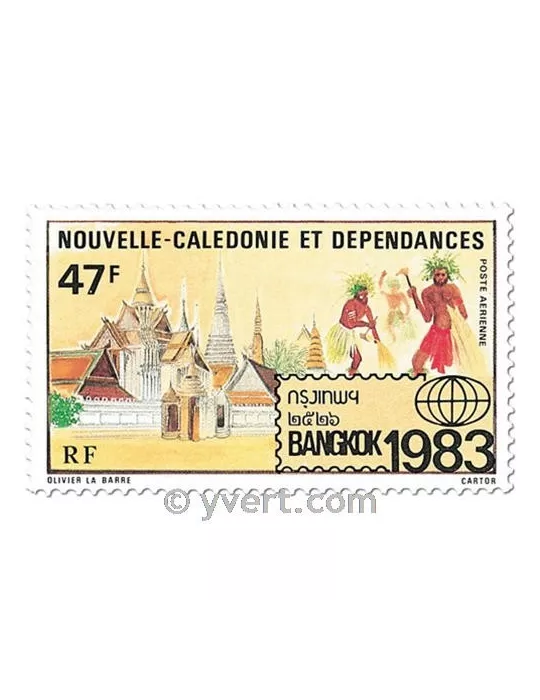 n° 232 -  Timbre Nelle-Calédonie Poste aérienne