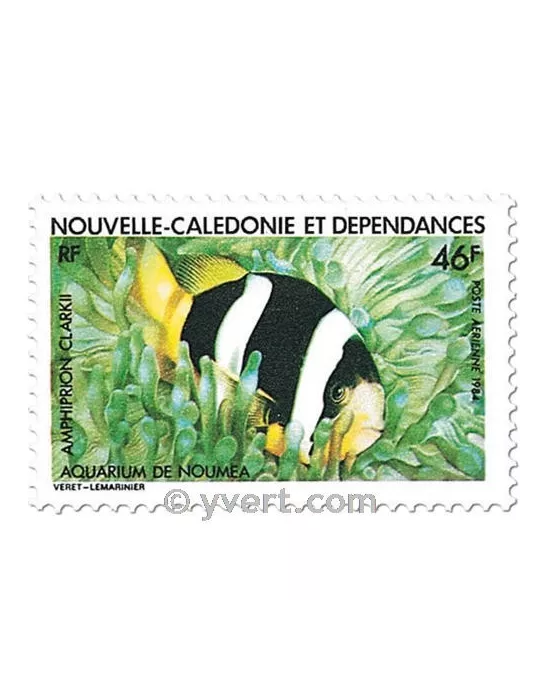 n° 236/237 -  Timbre Nelle-Calédonie Poste aérienne