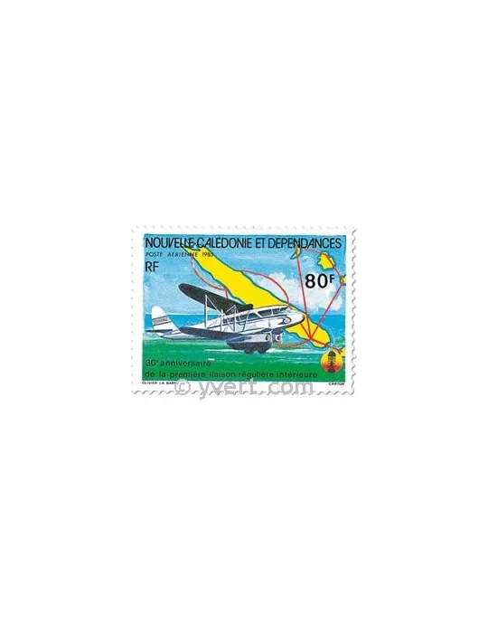n° 247 -  Timbre Nelle-Calédonie Poste aérienne