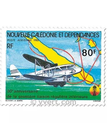 n° 247 -  Timbre Nelle-Calédonie Poste aérienne 2