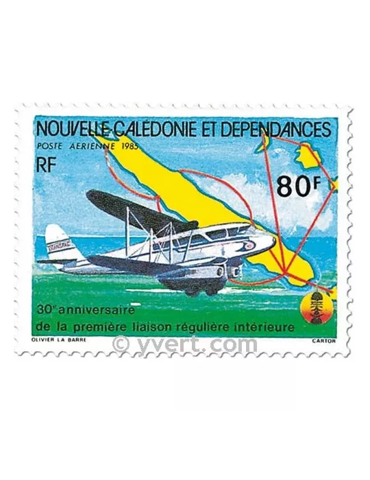 n° 247 -  Timbre Nelle-Calédonie Poste aérienne