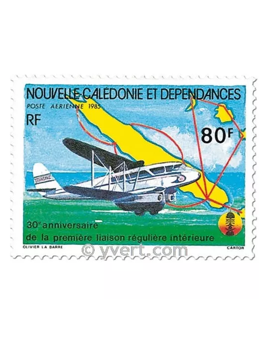 n° 247 -  Timbre Nelle-Calédonie Poste aérienne