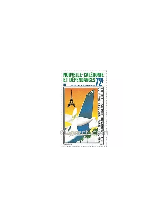 n° 250 -  Timbre Nelle-Calédonie Poste aérienne