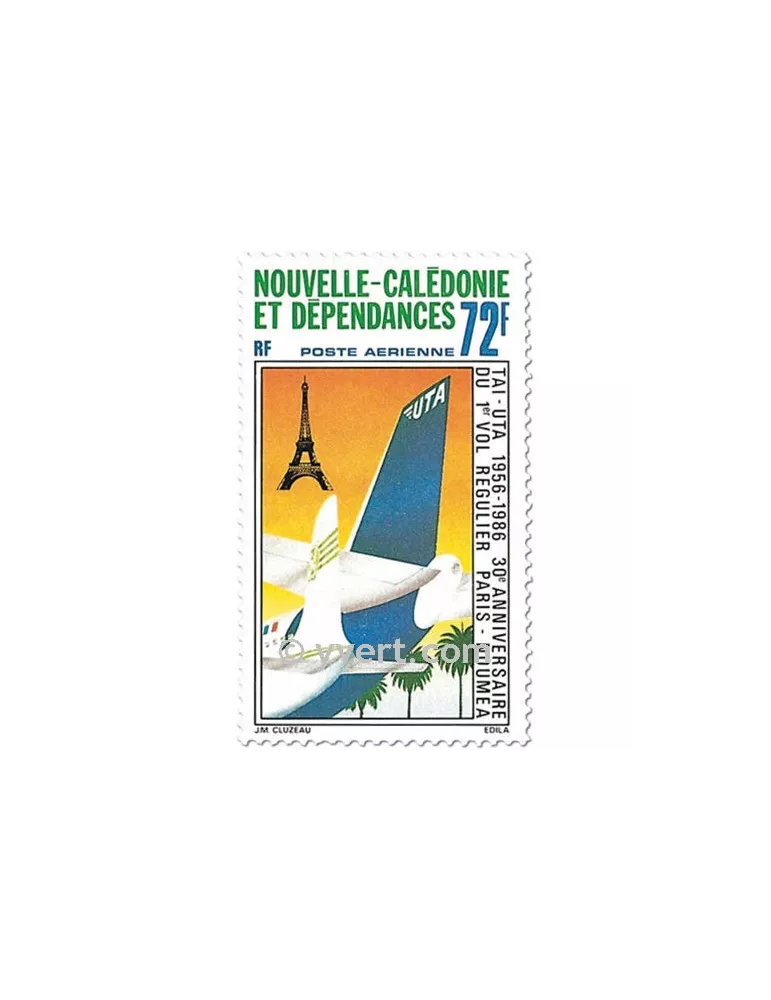 n° 250 -  Timbre Nelle-Calédonie Poste aérienne