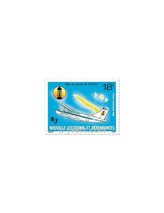 n° 252 -  Timbre Nelle-Calédonie Poste aérienne