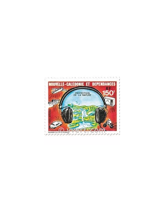 n° 255 -  Timbre Nelle-Calédonie Poste aérienne