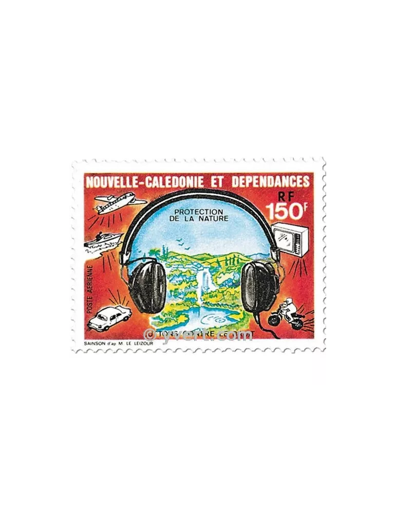 n° 255 -  Timbre Nelle-Calédonie Poste aérienne