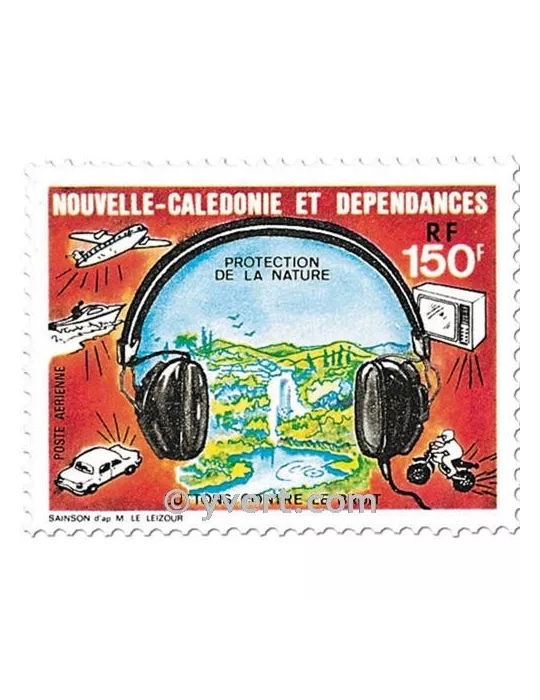 n° 255 -  Timbre Nelle-Calédonie Poste aérienne