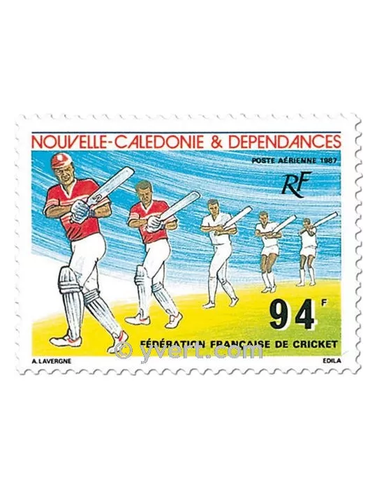 n° 256 -  Timbre Nelle-Calédonie Poste aérienne